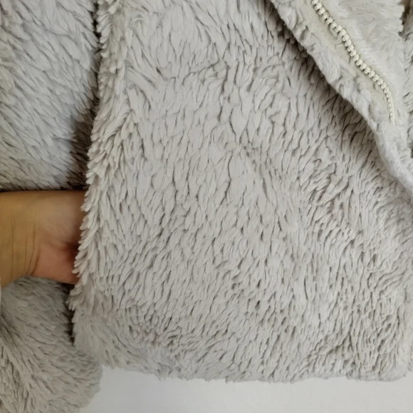 Patagonia Pelage Jacket Womens Medium Raw Linen Cream M 28215 High Pile Fleece - Picture 9 of 10